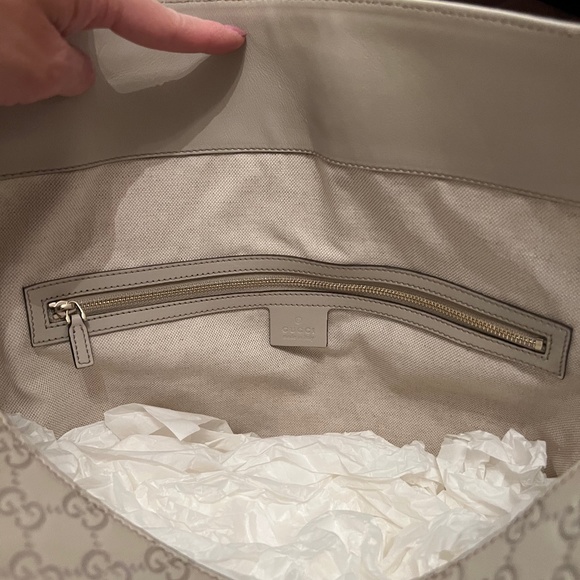 Gucci leather tote bag - Picture 5 of 8